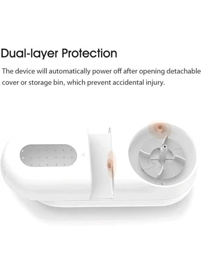 Xiaomi Mijia Lint Remover Fabric Shaver White 145x - Image 3