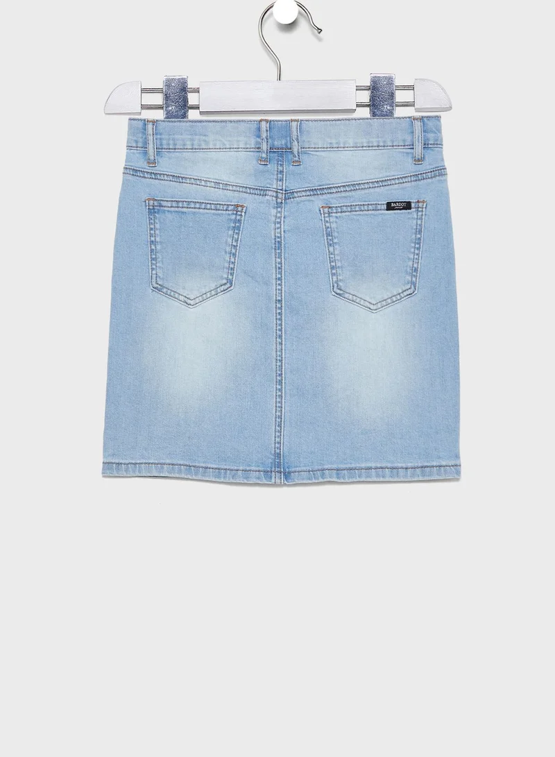 Bardot Junior Teen Liza Denim Shorts
