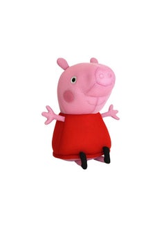 Wahu Wahu Aqua Pals Peppa Pig Plush Water Toy for Kids Ages 2+, Fast-Drying Waterproof Plush Doll Toy for Pool and Bathtub, Pink/Red, 16", Medium  - Image 1