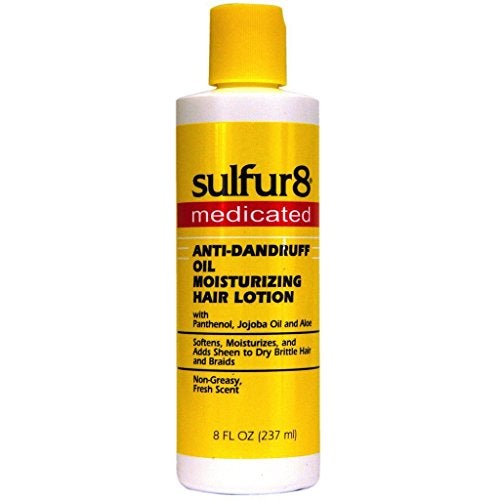 SULFUR8 Oil Moisturizing Lotion 8 oz Lightweight Hair Scalp Moisturizer Softens Dry Brittle Hair Scalp NonGreasy Hydrating Lotion for Daily Hair Care - Image 1