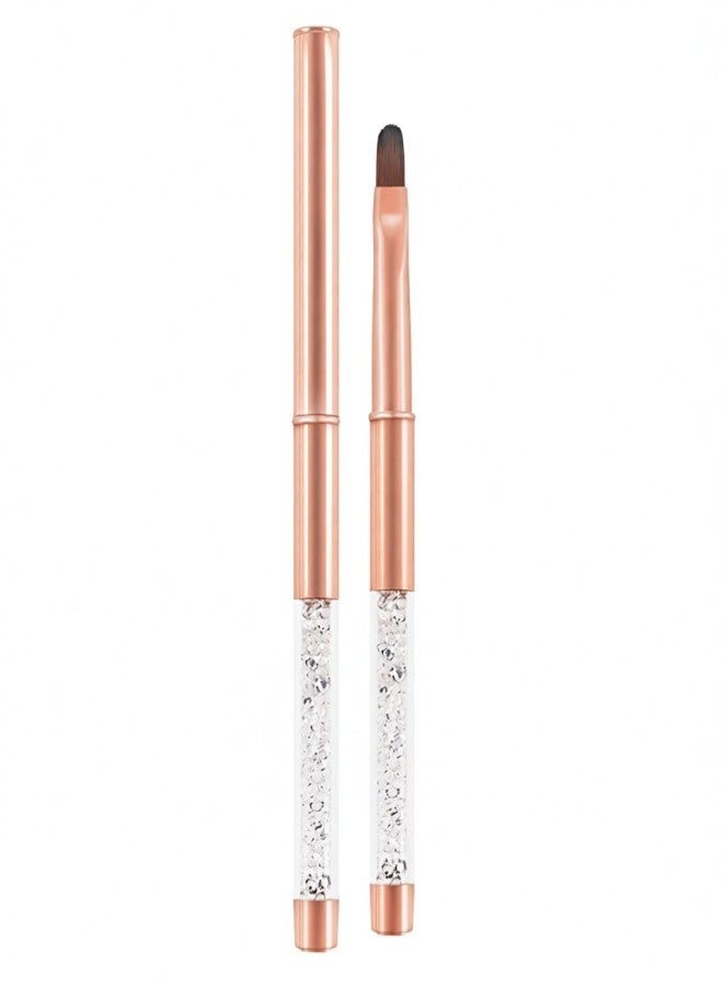 Rose Gold Nail Art Brush Line Dot Drill Brush Pen Therapy Pen Nail Art Tool - Image 1