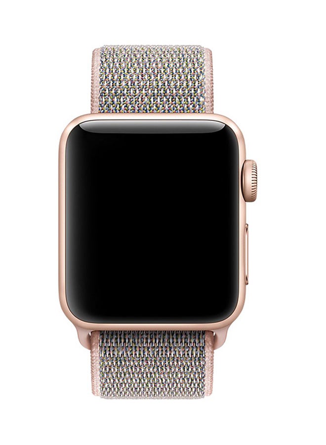 EHOME Replacement Band For Apple Watch Series 3/2/1 Pink - Image 2