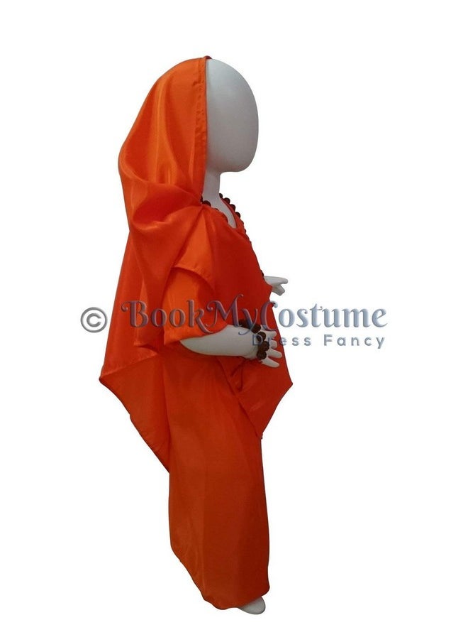 BookMyCostume BookMyCostume Meera Mirabai Krishna Lover and Devotee Kids Fancy Dress Costume for Girls & Women 12-14 years  - Image 2