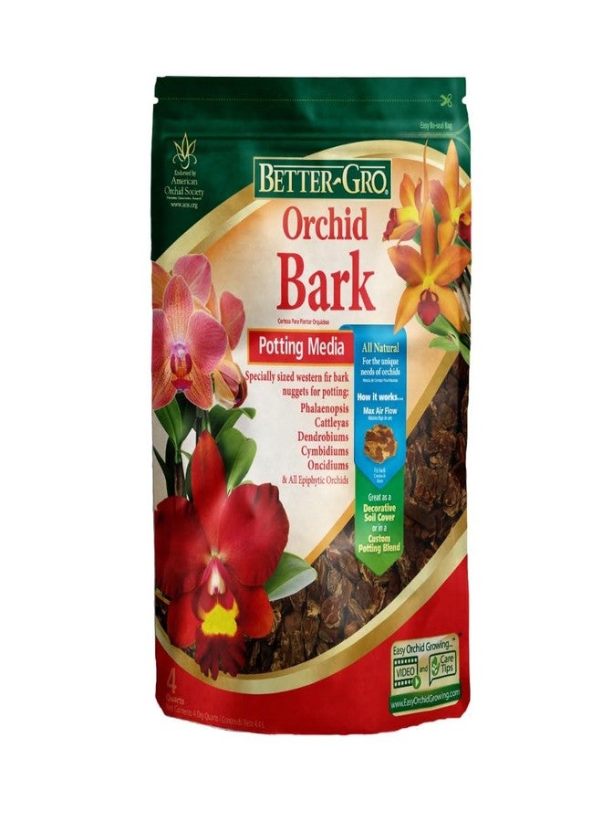 BETTER GRO Sun Bulb Company Inc 50180 Better Gro 4 Quart Orchid Bark - Image 1