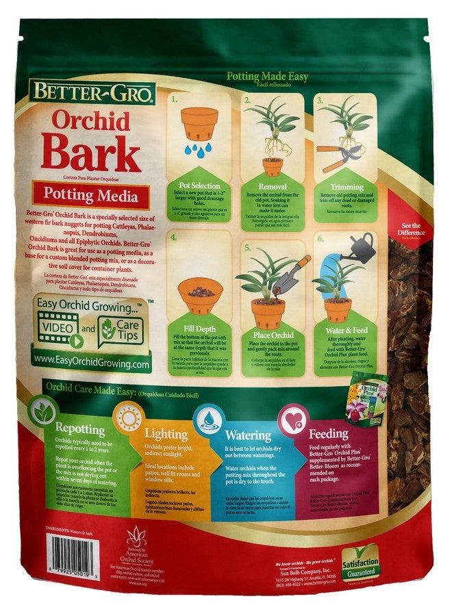BETTER GRO Sun Bulb Company Inc 50180 Better Gro 4 Quart Orchid Bark - Image 5