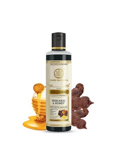 Khadi Natural Shikakai & Honey Shampoo For Strong Hair | Herbal Shampoo For Controlling Hair Fall | Natural Shampoo For Repairing Damaged Hair | Sls & Paraben Free | Suitable For All Hair Types | 210Ml  - Image 1