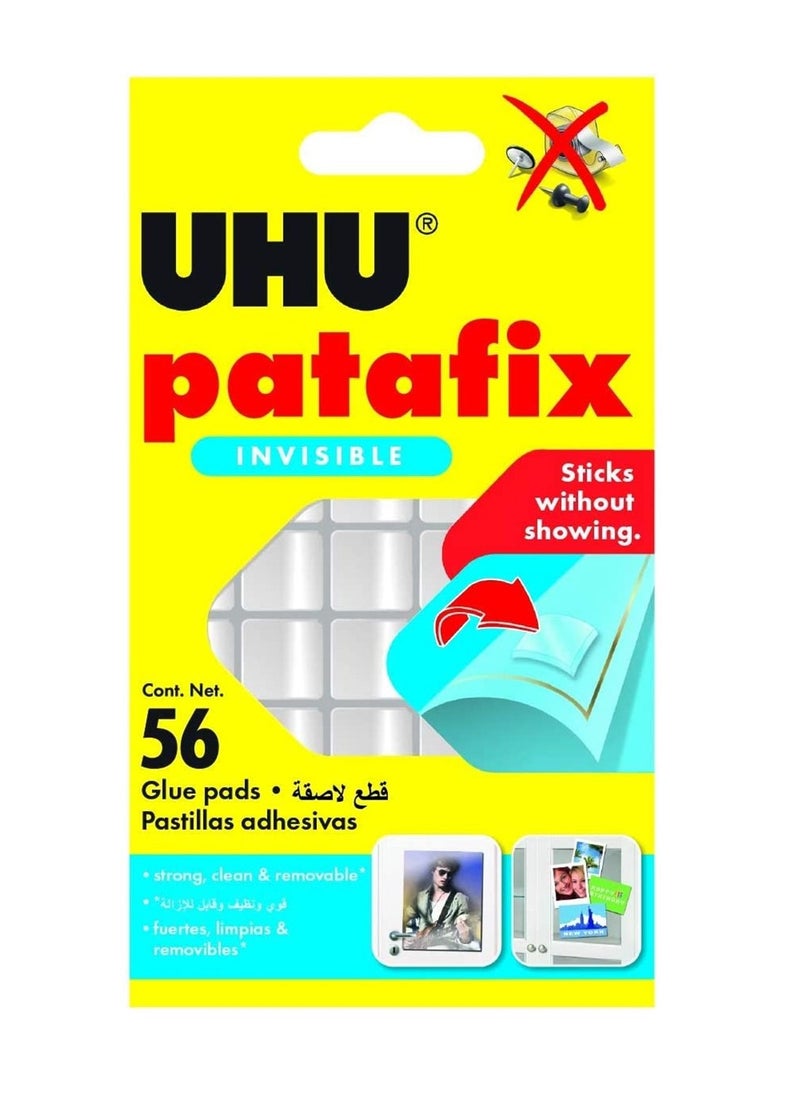 UHU Patafix Transparent Reusable Adhesive Pads  - Image 3