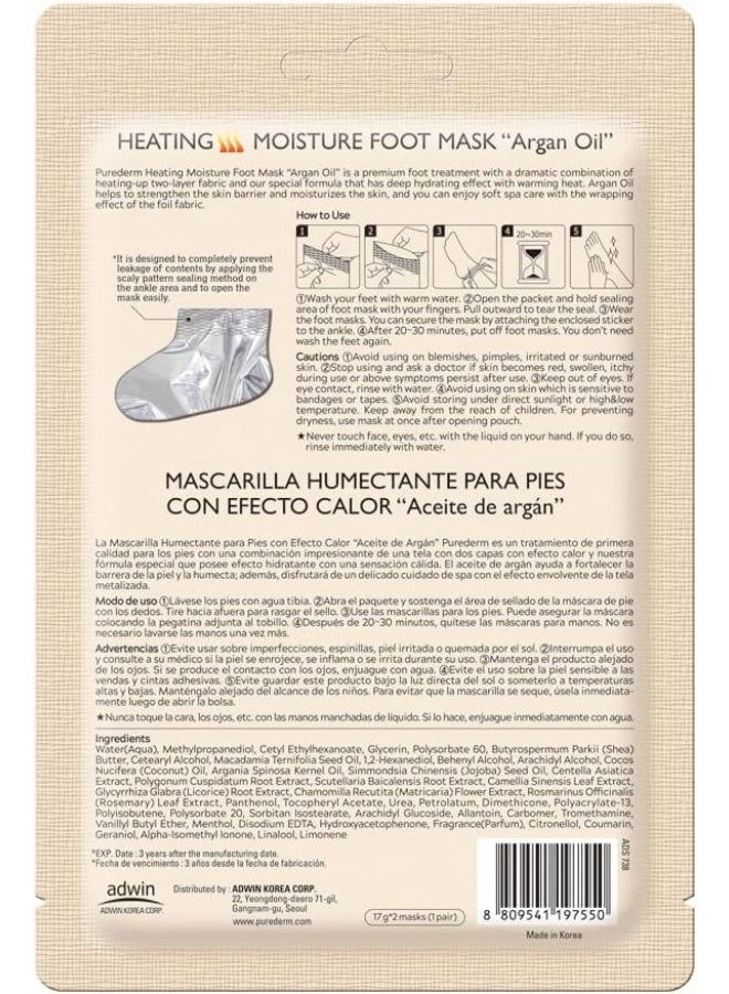Purederm Argan Oil Heating Moisture Foot Mask Ads - Image 2