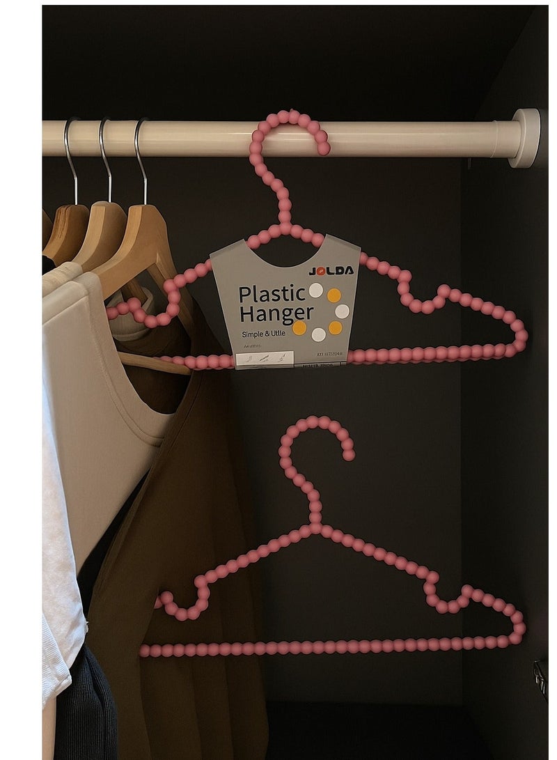 شماعات ملابس بلاستيك بابلز، طقم 9 قطع، متعدد الالوان - Image 5