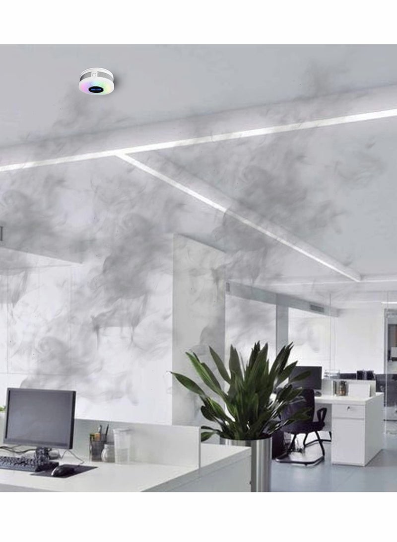 SOLARAE Combination Smoke and Carbon Monoxide Alarm Detector, Dual Sensor CO Detector Battery Powered with LCD Display Sound Warning for Home,School,Office - Image 5