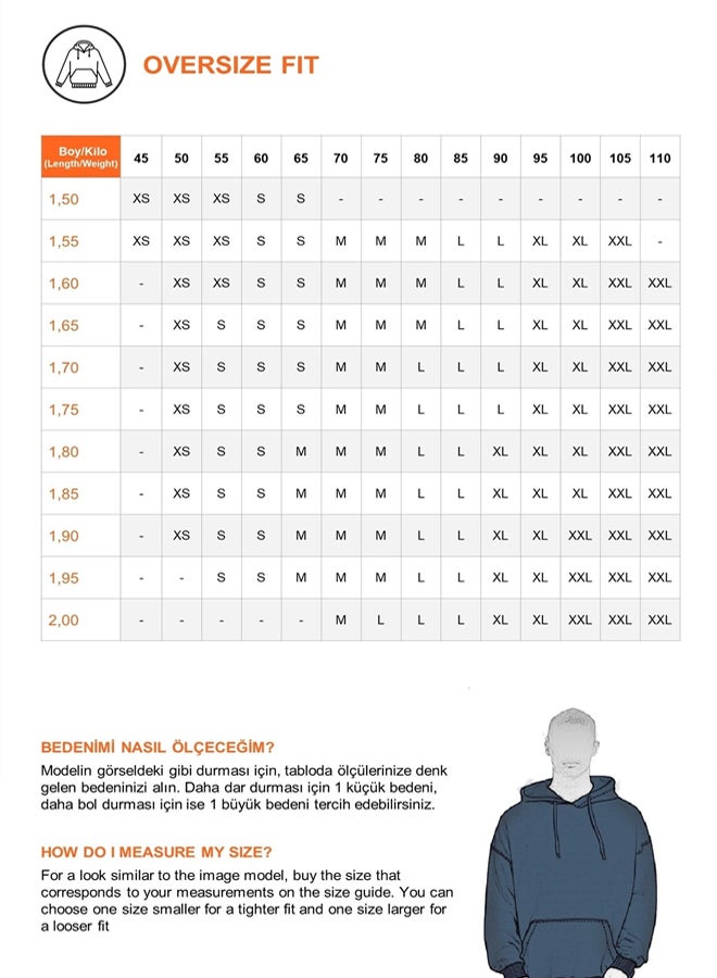 trendyol Indigo Regular Fit Raglan Sleeve Color Block Printed Cotton Unshaded Sweatshirt - Image 5