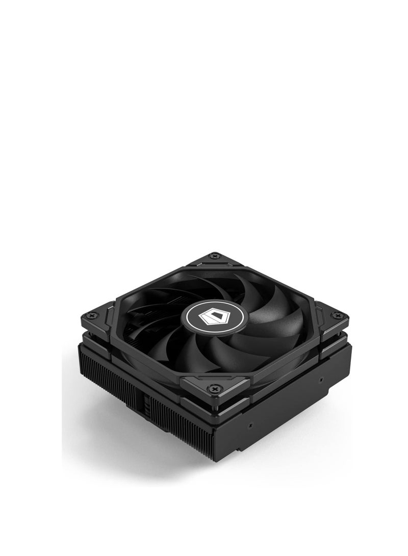 ID-COOLING IS-47-XT White 47mm Height Low Profile CPU Cooler 4 Heatpipes CPU Air Cooler for HTPCs, ITX, and Small Form Factor Builds, 92x92x15mm Slim Fan, Support Intel LGA1700/1200/115X - Image 1