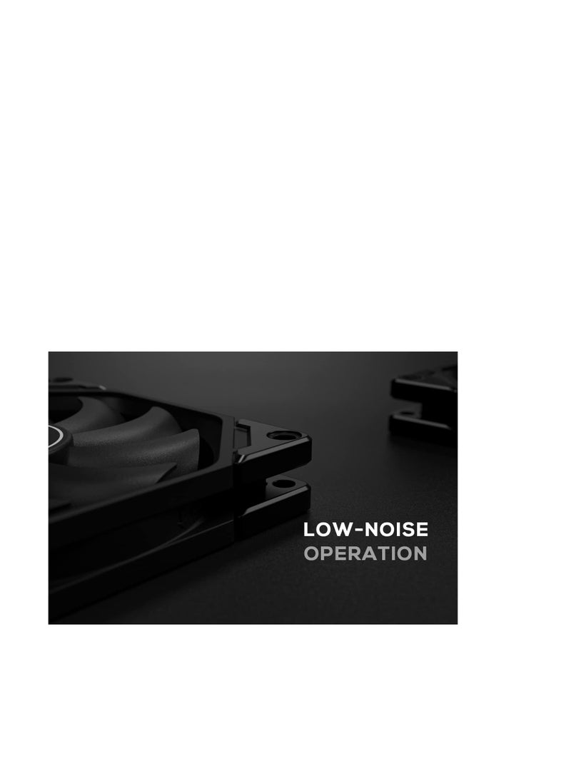 ID-COOLING IS-47-XT White 47mm Height Low Profile CPU Cooler 4 Heatpipes CPU Air Cooler for HTPCs, ITX, and Small Form Factor Builds, 92x92x15mm Slim Fan, Support Intel LGA1700/1200/115X - Image 4