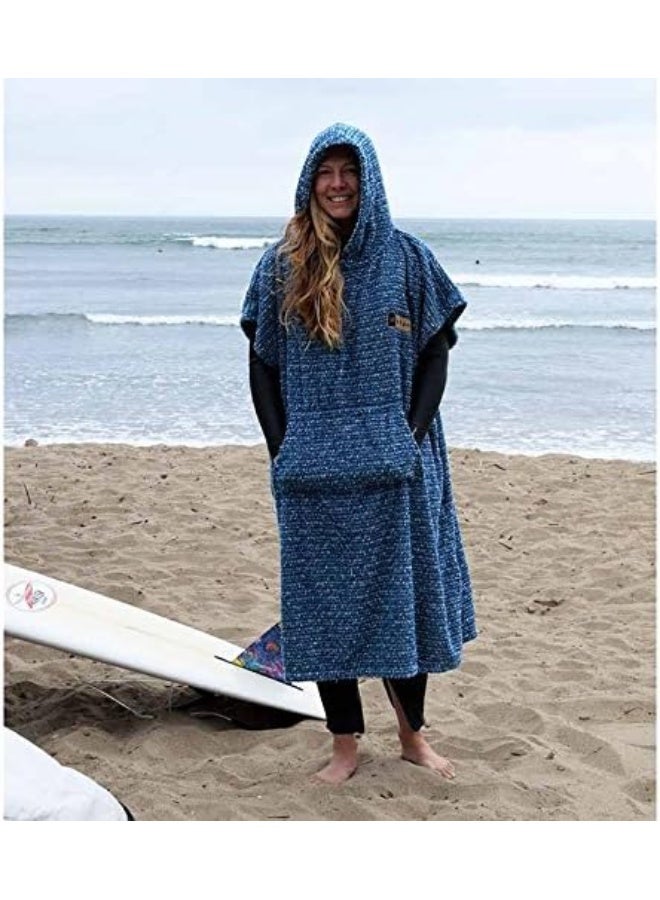 Open Road Goods Surf Poncho/Adult Hooded Towel/Wetsuit Changing Robe - Image 3