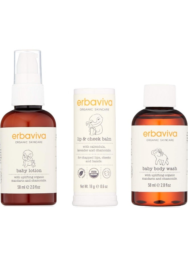 إربا فيفا Erbaviva Baby Travel Set, 3 Oz - Image 1