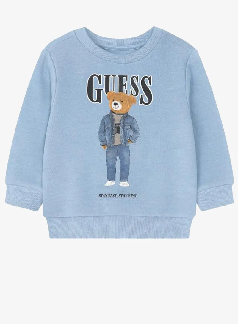 GUESS Infant Graphic Crew Neck Sweatshirt
