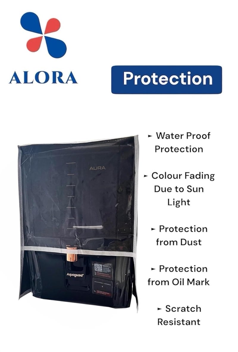 Alora Body Protective Cover for Eureka Forbes Aquaguard Aura Enhance Mineral RO+MF Alkaline Water Purifier, RO+MF Model Waterproof & Dustproof Water Purifier Body Cover - Image 5