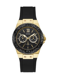 Women’s Limelight Crystal Black Dial Rubber Watch W1053L7 - 39mm