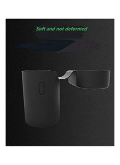 NIBEMINENT Xiaomi Air 2 Silicone Case,Anti Lost Carrying Protective Replacement Case Full Body Protection Shockproof With Carabiner Black  - Image 2