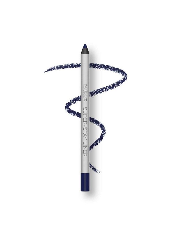 Wunder2 SUPERSTAY LINER Makeup Eyeliner Pencil Long Lasting Waterproof Eye Liner Essential Navy Blue 003 Ounce (Pack of 1) - Image 2