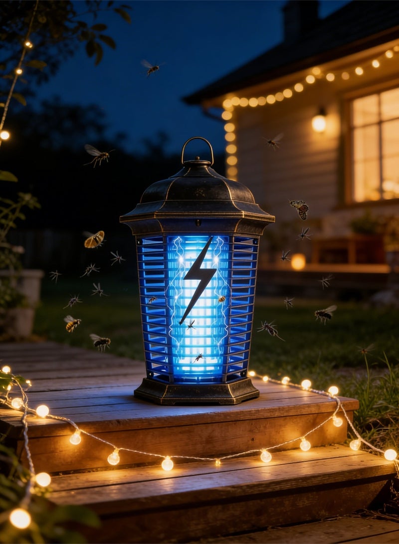 Pomefar Flying Insects Killer Insect Trap, Mosquito Killer Lamp, Bug Zapper, 20W Powerful Electric Mosquito Zapper outdoor, Insect Fly Trap For Home Garden Kitchen - Image 4