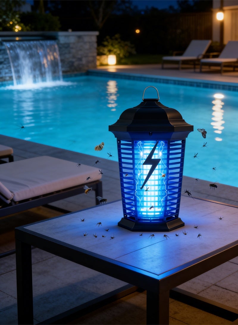 Pomefar Flying Insects Killer Insect Trap, Mosquito Killer Lamp, Bug Zapper, 20W Powerful Electric Mosquito Zapper outdoor, Insect Fly Trap For Home Garden Kitchen - Image 5