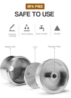Schulzz Stainless Steel Refillable Coffee Capsule for Illy Coffee Machine  - Image 4