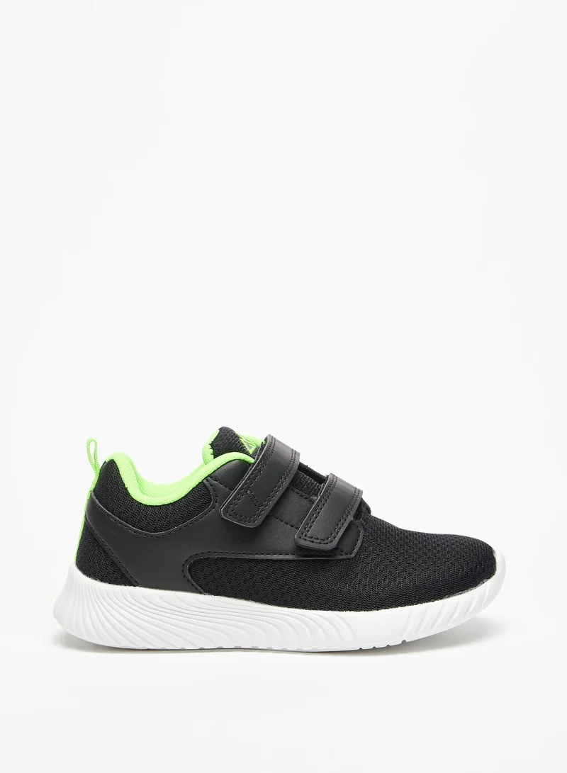 Oaklan by Shoexpress Boys Textured Sports Shoes with Hook and Loop Closure