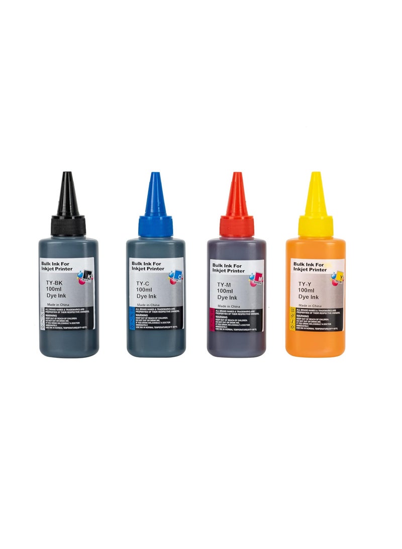 Cartridge Refill Ink for All Printer Set - 100ml  - Image 1