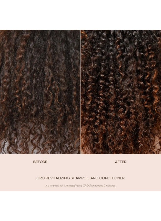 VEGAMOUR - Gro Revitalizing Shampoo Support Thicker Fuller Looking Hair Shampoo Formulated Without Sulfates For Thinning Hair With Vegan Keratin Natural Citrus Scent (1.6 Fl. Oz.) - Image 1