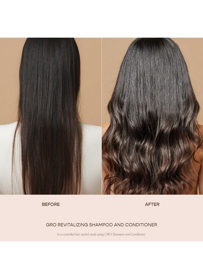VEGAMOUR - Gro Revitalizing Shampoo Support Thicker Fuller Looking Hair Shampoo Formulated Without Sulfates For Thinning Hair With Vegan Keratin Natural Citrus Scent (1.6 Fl. Oz.) - Image 1