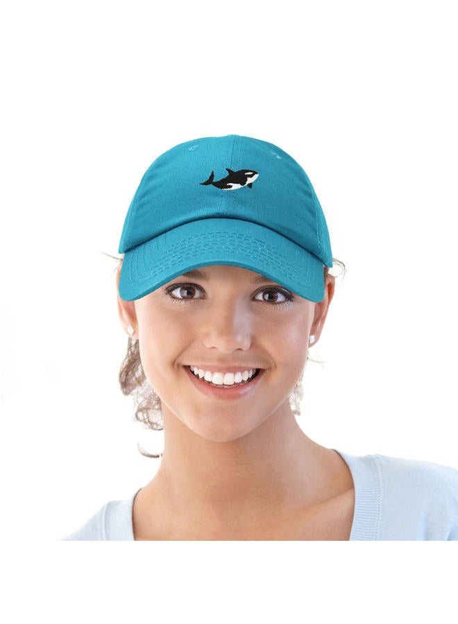 DALIX Killer Whale Hat Orca Marine Life Baseball Cap, Teal, One size - Image 5