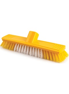 Hard Bristle Ground Garden Brush Broom - 25 Cm. - Screw Handle Attachable