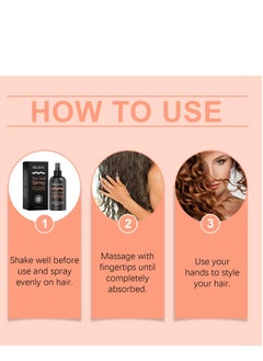 EELHOE Sea Salt Spray for Textured Beach Waves & Volume, Hair Texturizing Spray with Kelp for Men & Women, Adds Thickness & Shine for Fine or Wavy Hair (100ml/3.38oz)  - Image 5