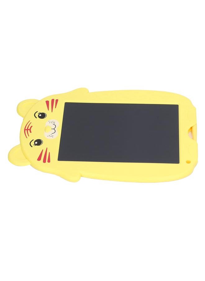 Thoraya LCD Writing Tablet Erasable Educational Colorful Electronic Writing Drawing Doodle Board for Learning Birthday Gifts Tiger Yellow Colored Handwriting  - Image 3