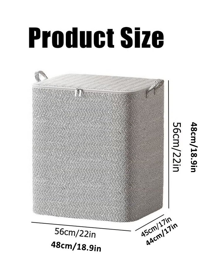 Portable Quilt Storage Bags Non-woven Extra Large Storage Bags Clothes Wardrobe Sorting Storage Bag Houndstooth Pattern Folding Organizer Bag for Clothes Pillows Blankets Bedding (110L/150L) - pzsku/ZBCCACA8FEB2978E593FDZ/45/_/1736503899/23d169f8-98d4-44bf-81e4-560a108e42cd