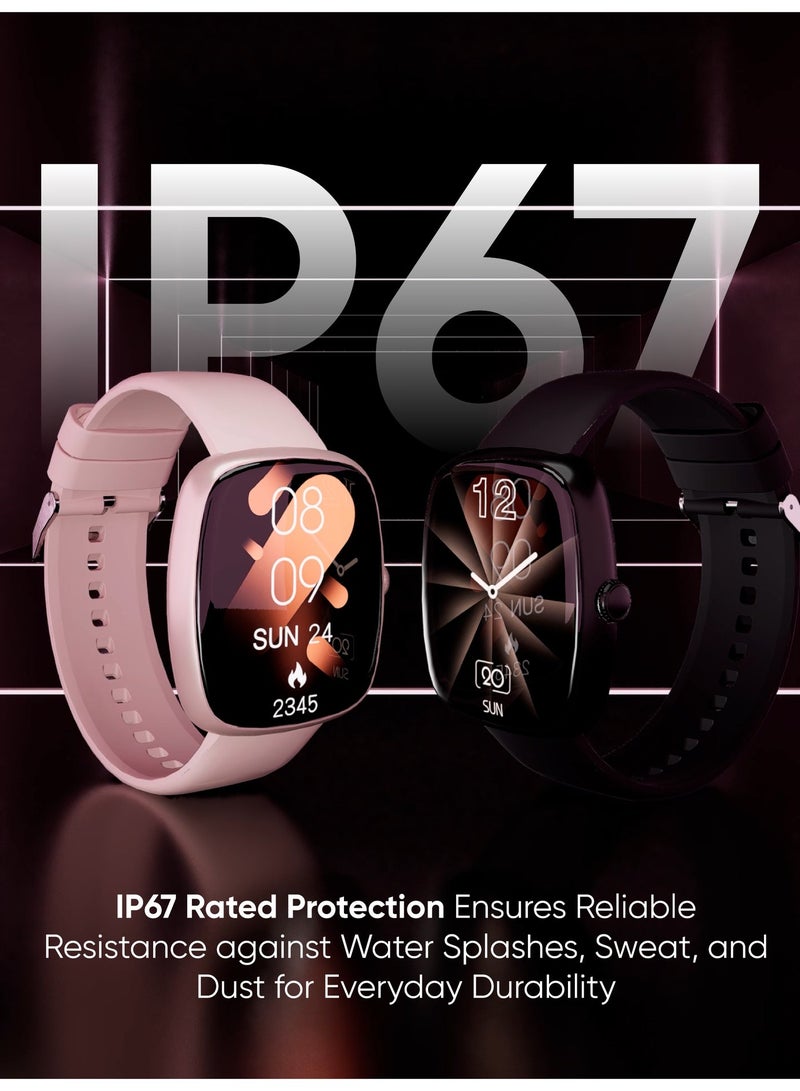 MYX Pulse - Health Monitor, BT Calling, IP67 Waterproof, 5-Day Battery, Voice Assistant, Full Touch Screen - Image 2