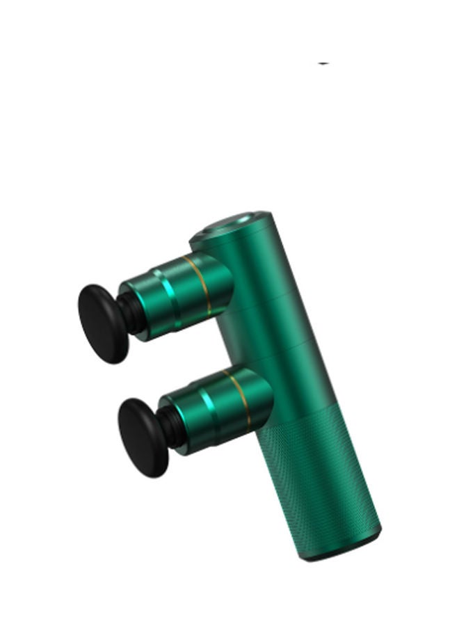 Loquat Handheld wireless deep tissue full body double head massager Blackish Green - Image 1