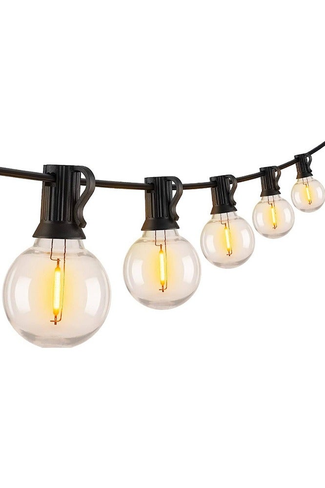 Decorative String Light 25 Lamp Bulb Outdoor String Lights Led Lights for Decoration Weatherproof Commercial Garden Hanging Outdoor Lights G40 Festoon Lights for Patio Backyard Party Decor - Image 2