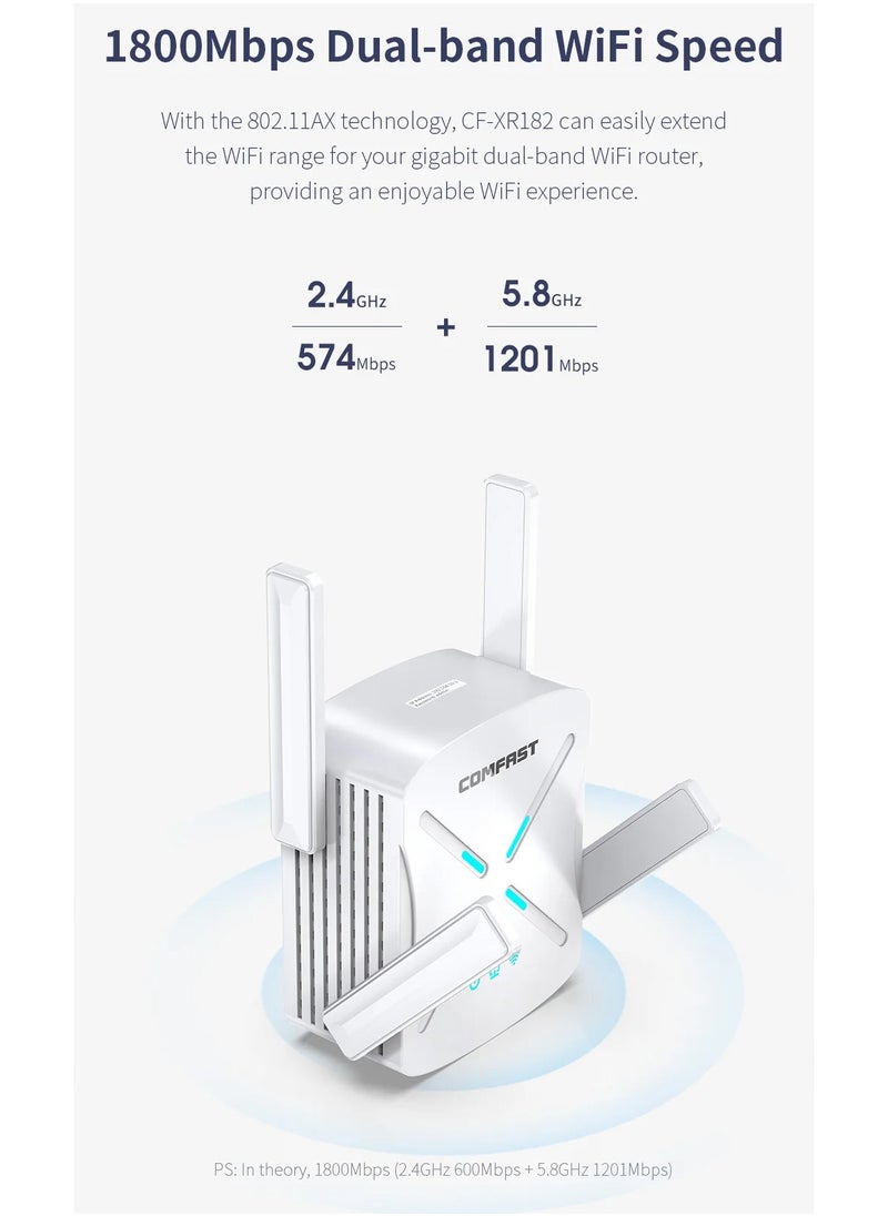 comfast Wireless Wifi Signal Booster Amplifier Increases Network Relay, Expands Router Bridge, and Extends WF Wireless Network  - Image 3