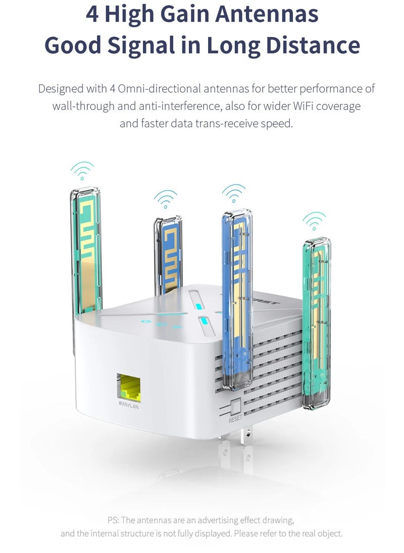 comfast - Wireless Wifi Signal Booster Amplifier Increases Network Relay, Expands Router Bridge, and Extends WF Wireless Network - Image 1