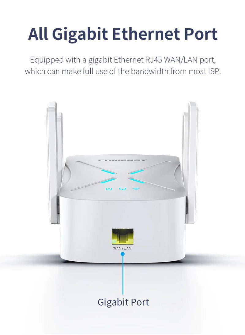 comfast - Wireless Wifi Signal Booster Amplifier Increases Network Relay, Expands Router Bridge, and Extends WF Wireless Network - Image 1
