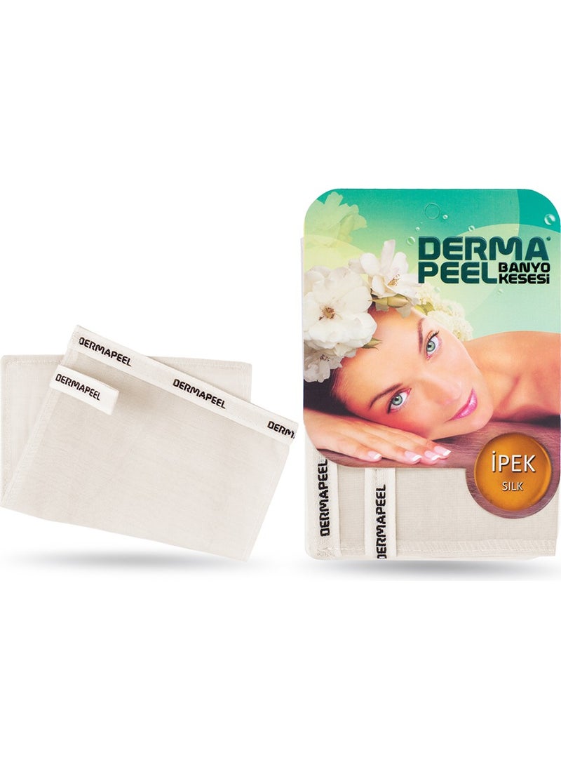 Dermapeel - Natural Silk Bath Scrub + Natural Silk Facial Scrub - Image 1