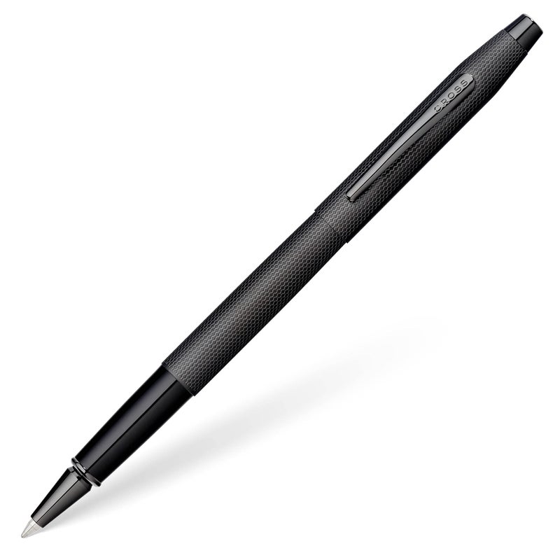 Cross Classic Century Refillable Gel Ink Rollerball Pen Medium Rollerball Includes Premium Gift Box Brushed Black - Image 2