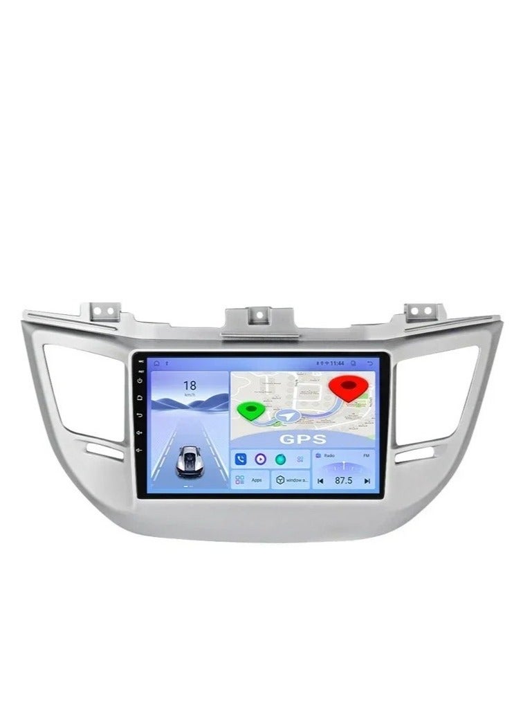 ام ان تي شاشة هيونداي توسان 2016 - 2018 هي جزء من نظام المعلومات والترفيه في السيارة يعمل بنظام التشغيل Android ويدعم ميزات مثل Apple CarPlay وAndroid Auto، مما يتيح لك توصيل هاتفك الذكي بسهولة كما أنها توفر دقة عالية تصل إلى 1080 بكسل، مما يجعلها ممتازة لعرض المعلومات والخرائط بوضوح - Image 1