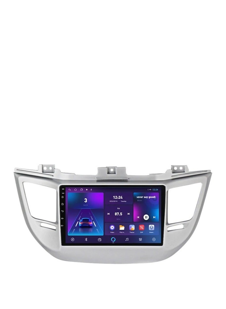 ام ان تي شاشة هيونداي توسان 2016 - 2018 هي جزء من نظام المعلومات والترفيه في السيارة يعمل بنظام التشغيل Android ويدعم ميزات مثل Apple CarPlay وAndroid Auto، مما يتيح لك توصيل هاتفك الذكي بسهولة كما أنها توفر دقة عالية تصل إلى 1080 بكسل، مما يجعلها ممتازة لعرض المعلومات والخرائط بوضوح - Image 2