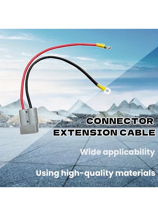 Heavy Duty 50A Grey Anderson Plug With Cable Pc Material For Forklifts Vehicles Charging Stations - Image 5