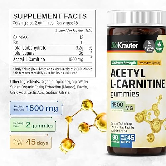 l-carnitine with fucoxanthin Acetyl-L-Carnitine for Erectile Dysfunction main image 1