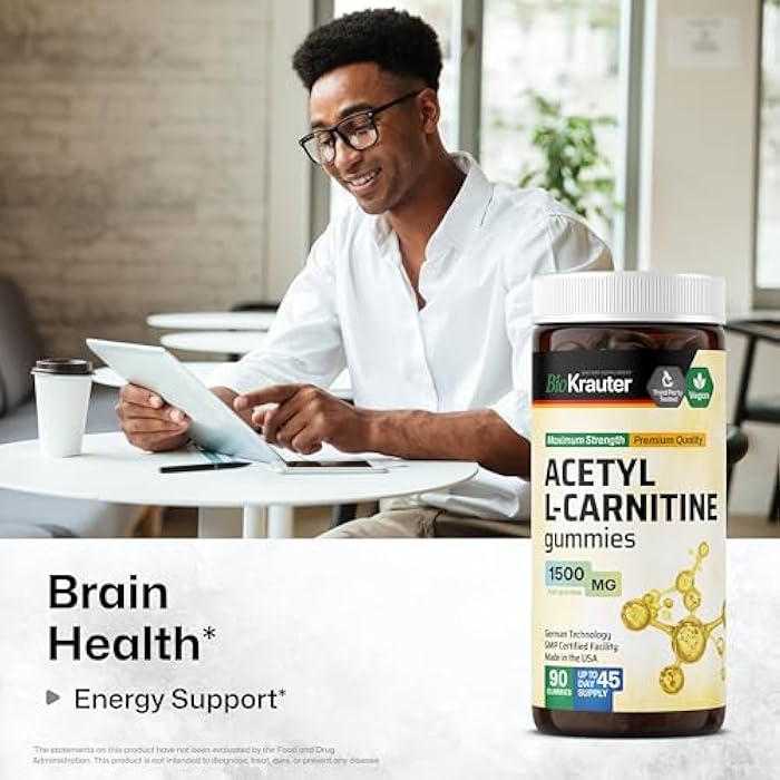 l-carnitine with fucoxanthin HERBAMAMA ALCAR Acetyl L-Carnitine 1500mg Gummies - Comoros main image 0