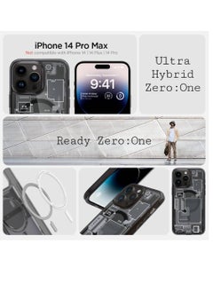 ZOOMEE Protective Shockproof Ultra Hybrid MagFit MagSafe Case Cover For iPhone 14 Pro 6.1 Inch  - Image 4